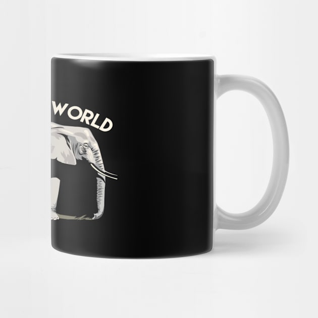 Rule Your World - Elephant Inspirational by Animal Specials